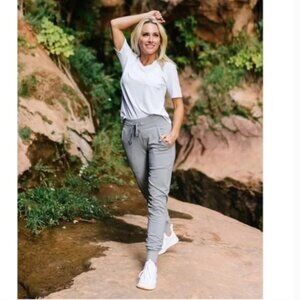 ZYIA Gray Track Pants